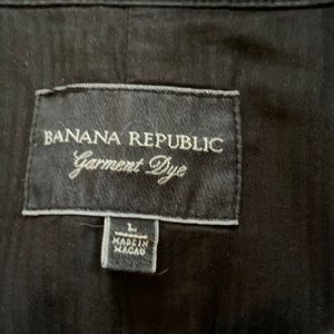Banana Republic Navy Trench Coat